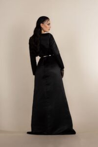  Elegant Black Dress - Image 2
